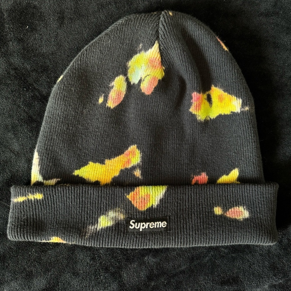 Supreme Splatter Dyed Beanie